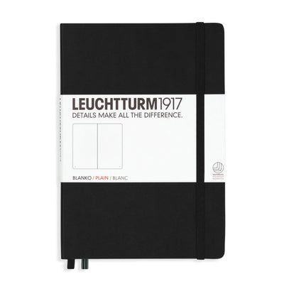 Leuchtturm 1917 Notebook Hard Cover A5 Plain - Assorted Colours