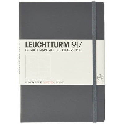 Leuchtturm 1917 Notebook Hard Cover A5 Dot Grid - Assorted Colours