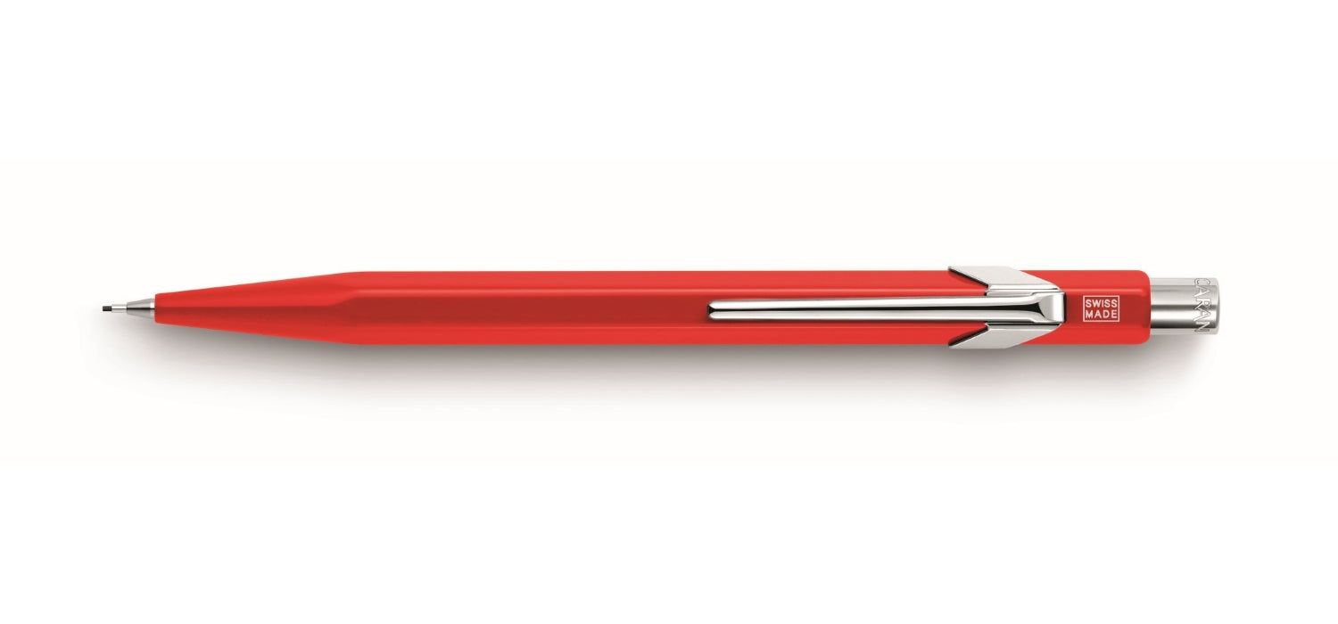 Caran dAche 844 Office Mechanical Pencil 0.7mm - Red