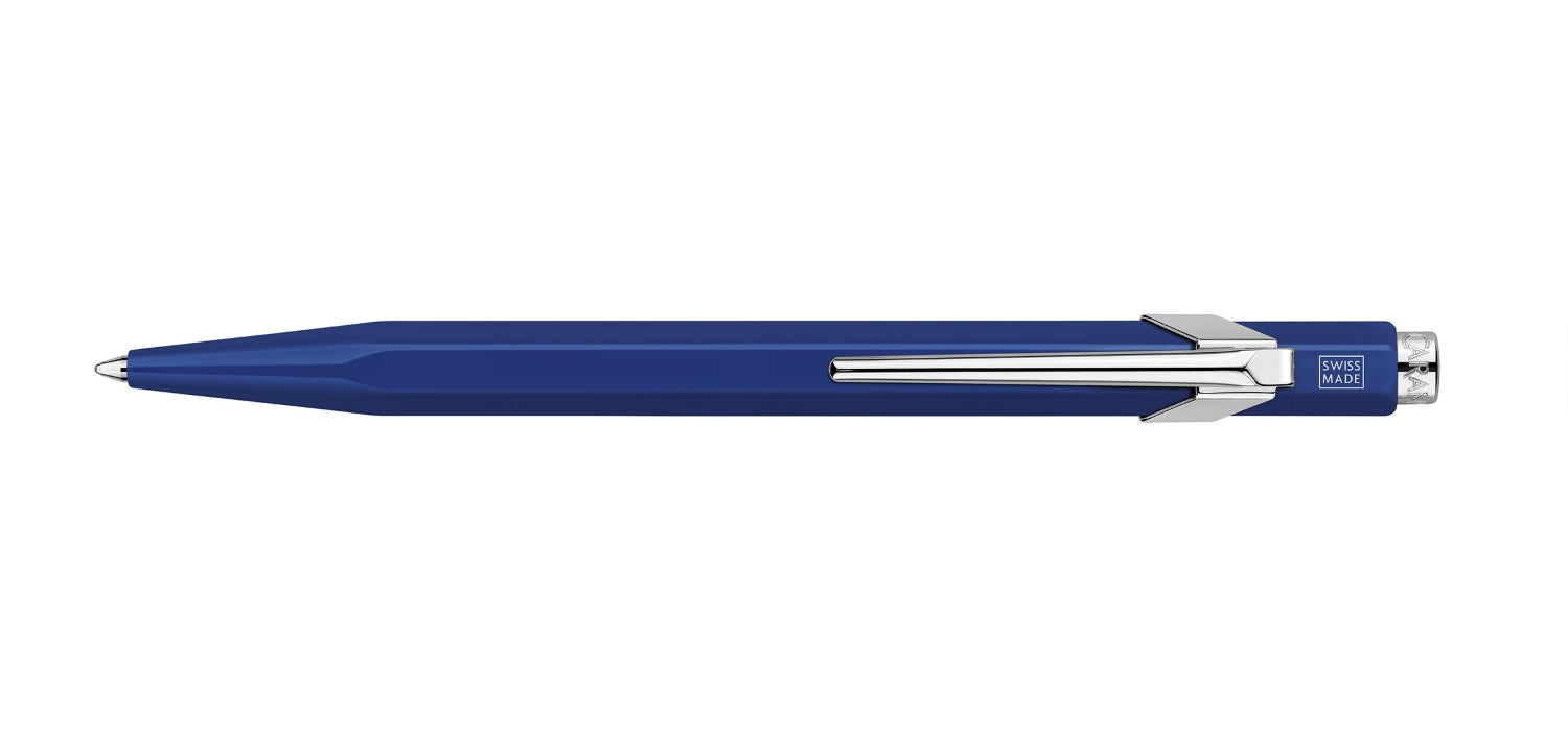 Caran dAche 849 Office Ballpoint Pen - Sapphire Blue