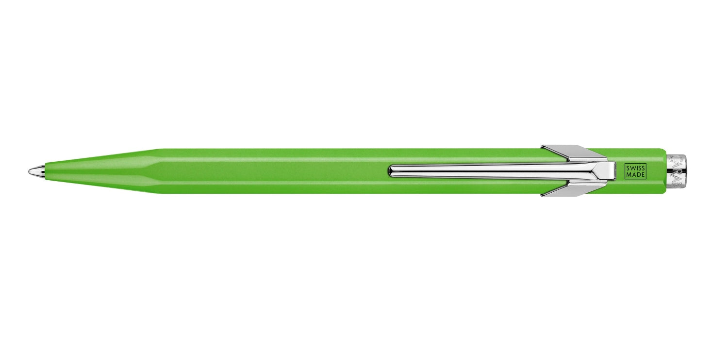 Caran dAche 849 Office Ballpoint Pen - Fluro Green