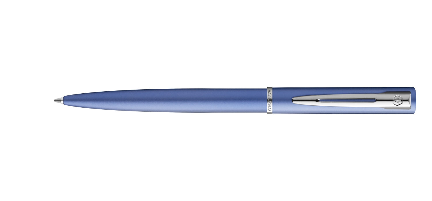 Waterman Allure Ballpoint Pen - Blue / Chrome Trim