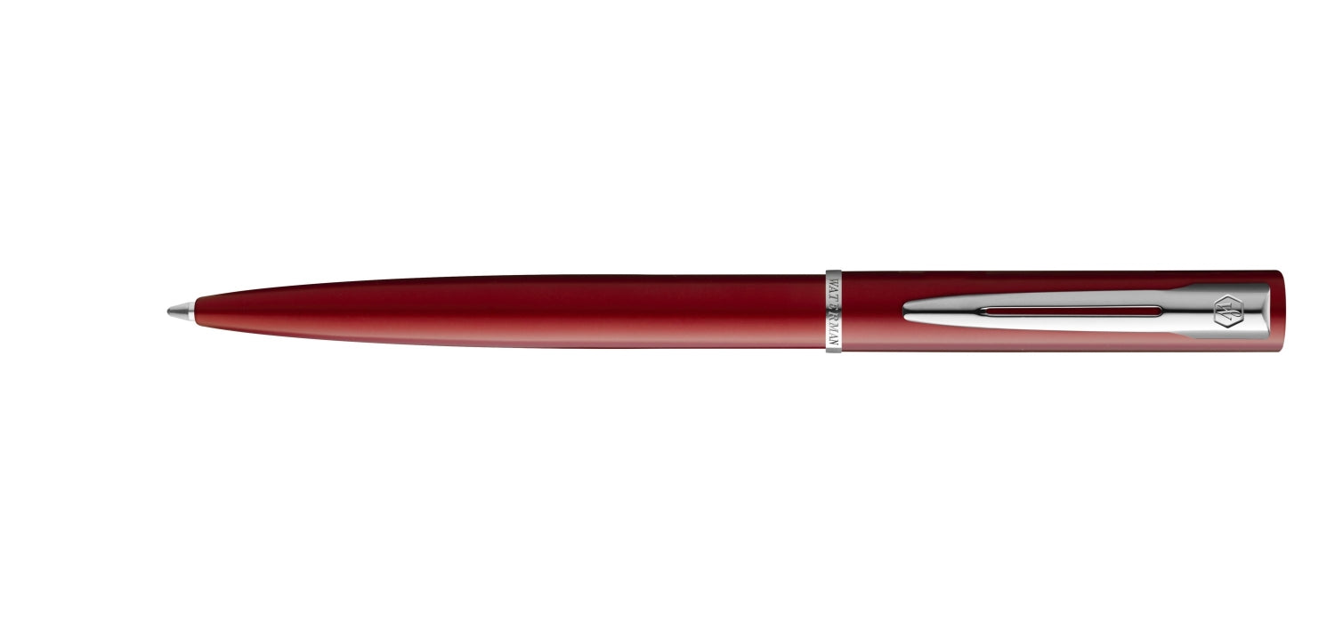 Waterman Allure Ballpoint Pen - Red / Chrome Trim