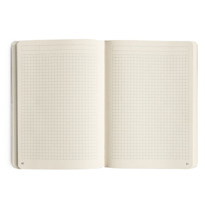 Clairefontaine Essentials Notebook Thread Bound A5 Grid - Blue