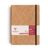 Clairefontaine Essentials Notebook Thread Bound A5 Lined - Tobacco
