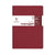 Clairefontaine Essentials Notebook Clothbound A5 Lined - Red