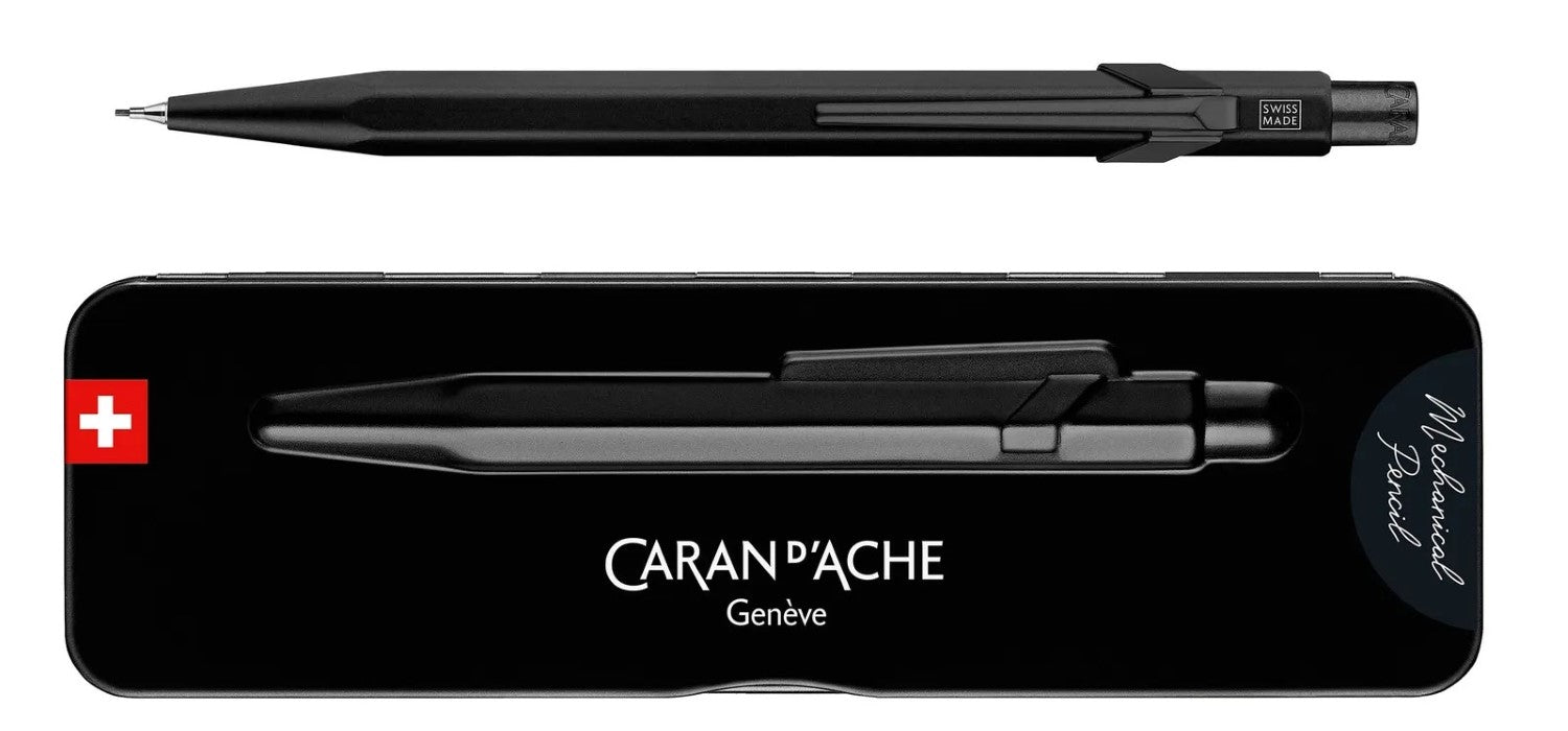 Caran dAche 844 Mechanical Pencil 0.7mm - Black Code