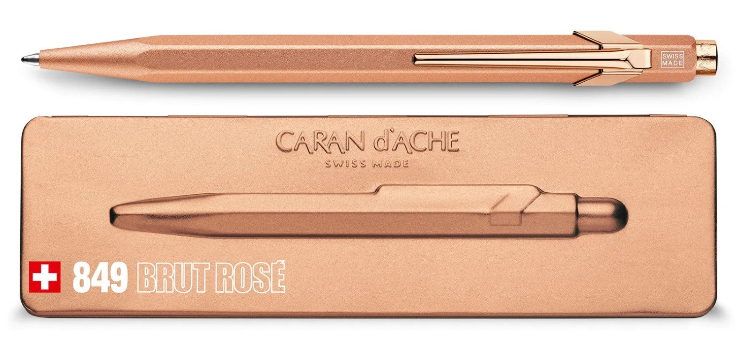 Caran dAche 849 Ballpoint Pen - Brut Rose