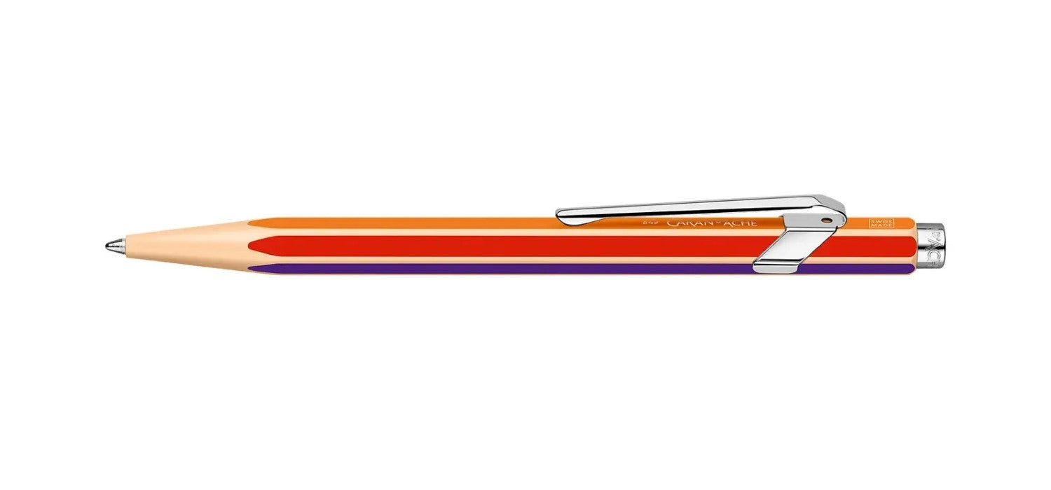 Caran dAche 849 Ballpoint Pen - Warm Rainbow - Limited Edition