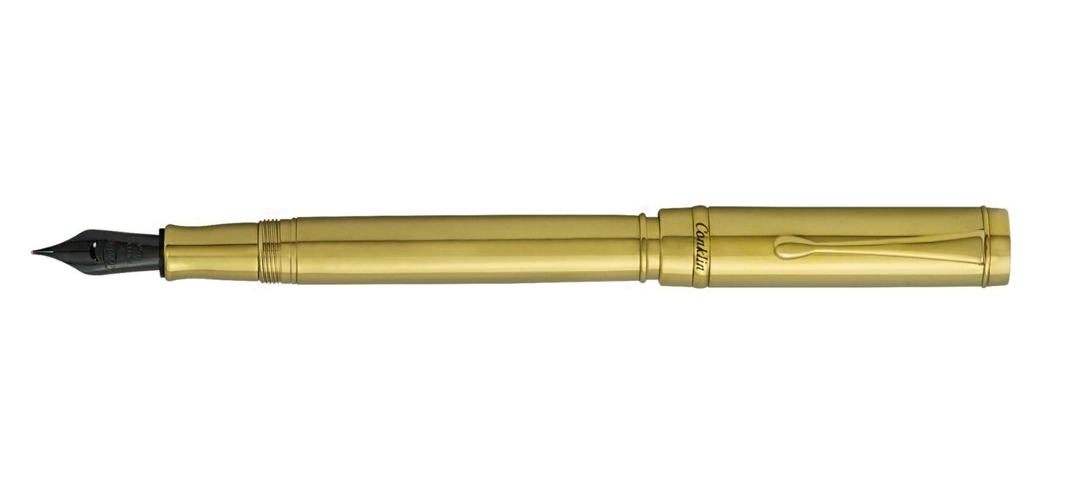 Conklin Duragraph PVD Fountain Pen - Gold