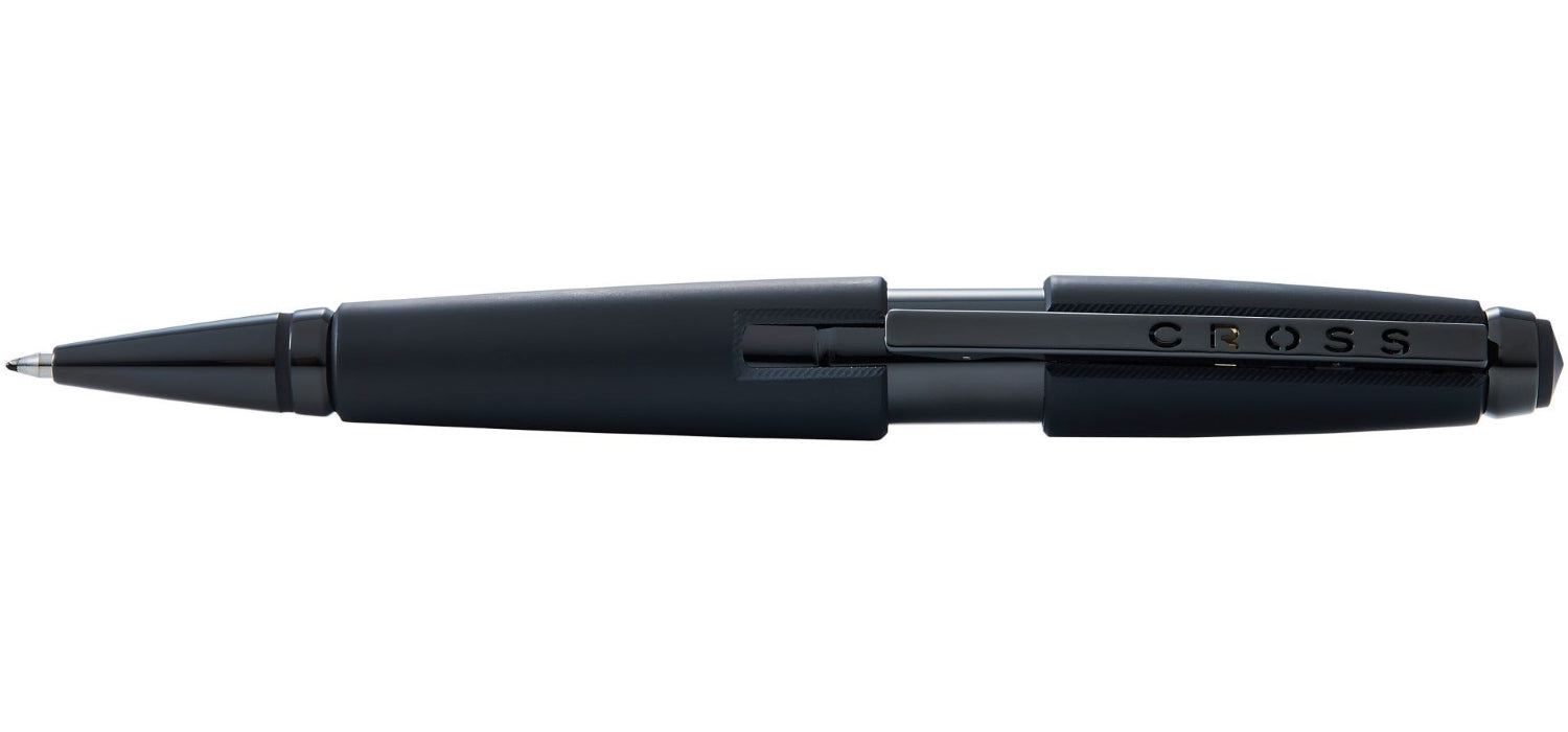 Cross Edge Selectip Rollerball - Matte Black / Black PVD Trim