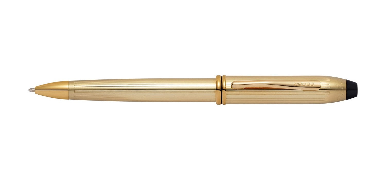 Cross Townsend Ballpoint Pen - 10kt Gold