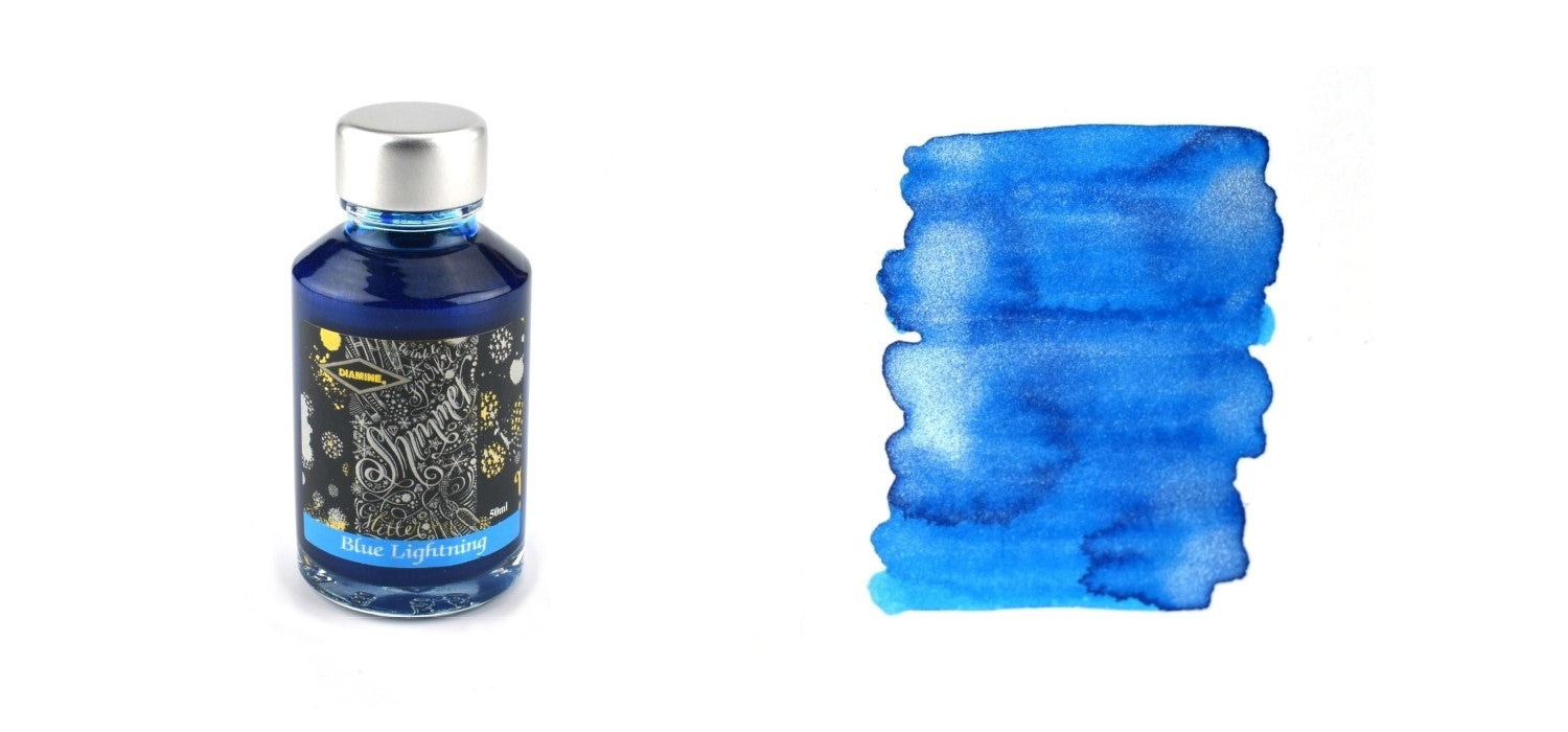 Diamine Shimmer Ink Bottle 50ml - Assorted Colours