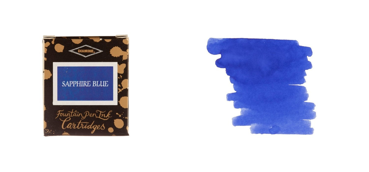Diamine Ink Cartridges Pack of 6 - Assorted Colours