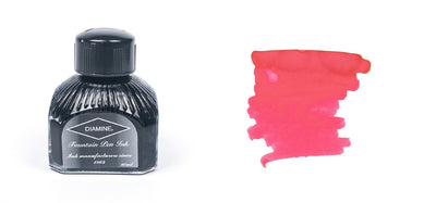 Diamine Ink Bottle 80ml - Pink Shades - Assorted Colours