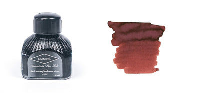 Diamine Ink Bottle 80ml - Brown Shades - Assorted Colours