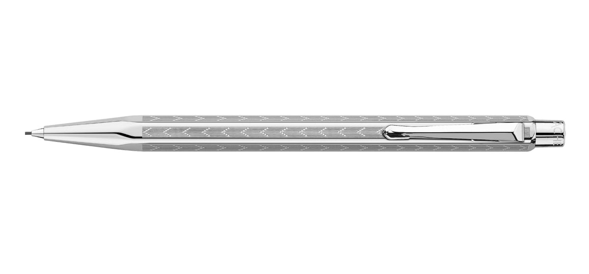 Caran dAche Ecridor Mechanical Pencil 0.7mm - Chevron Palladium