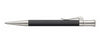 Graf Von Faber-Castell Classic Ballpoint Pen - Ebony / Platinum Trim