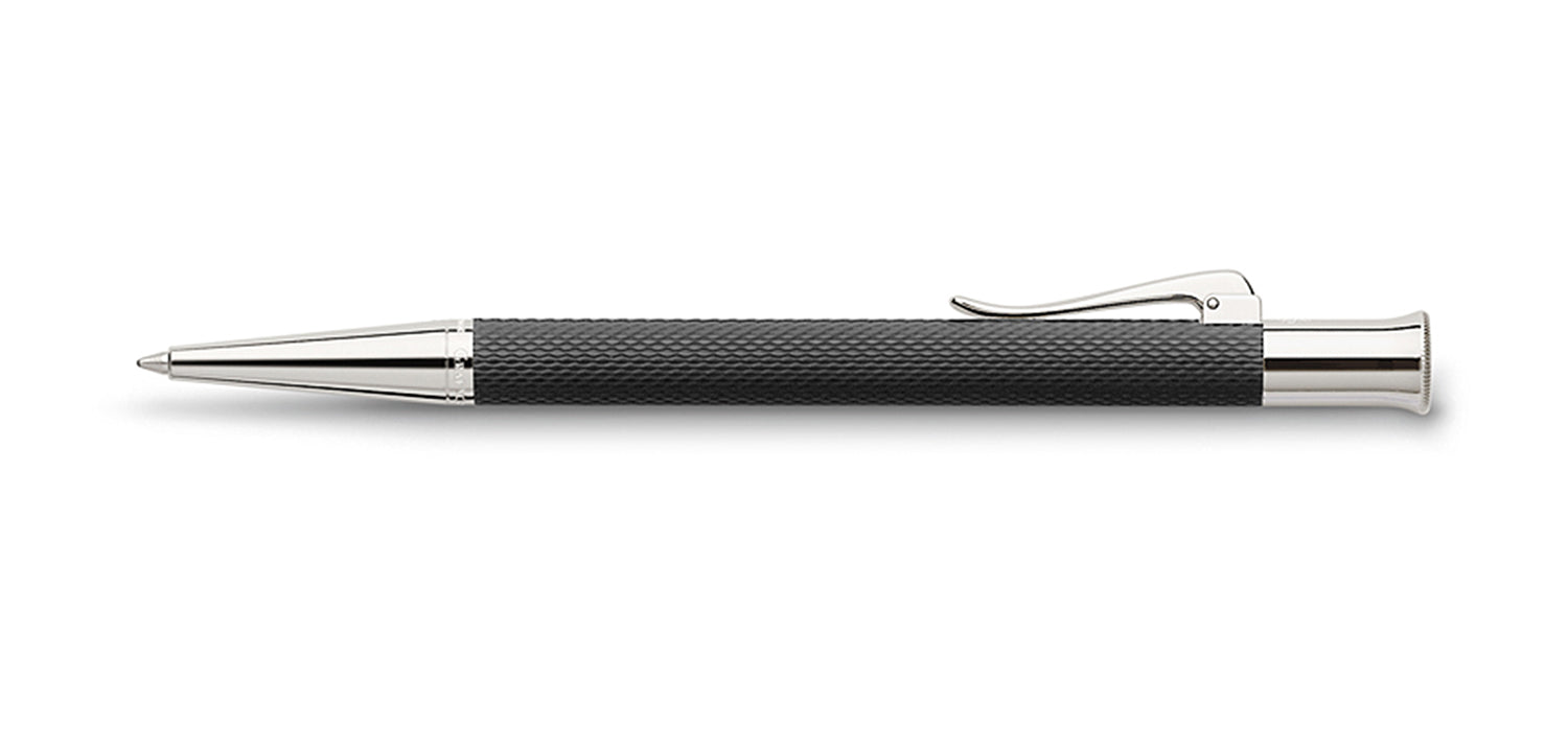 Graf Von Faber-Castell Guilloche Ballpoint Pen - Black