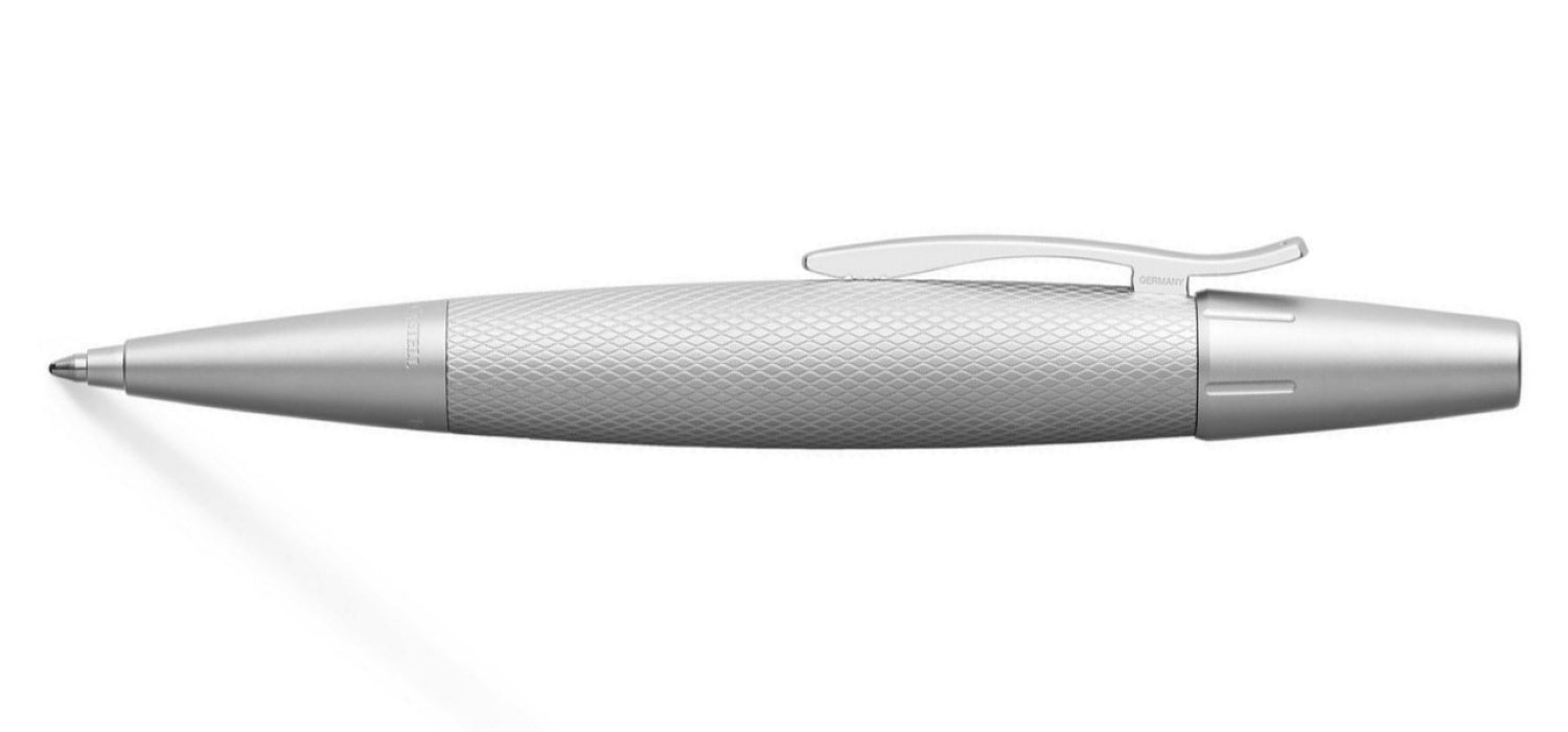 Faber-Castell Design E-motion Ballpoint Pen - Pure Silver