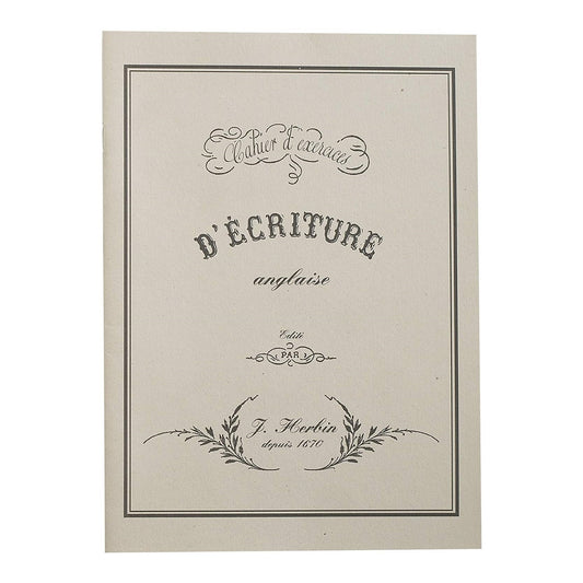 Jacques Herbin Calligraphy Practice Exercise Book A5+