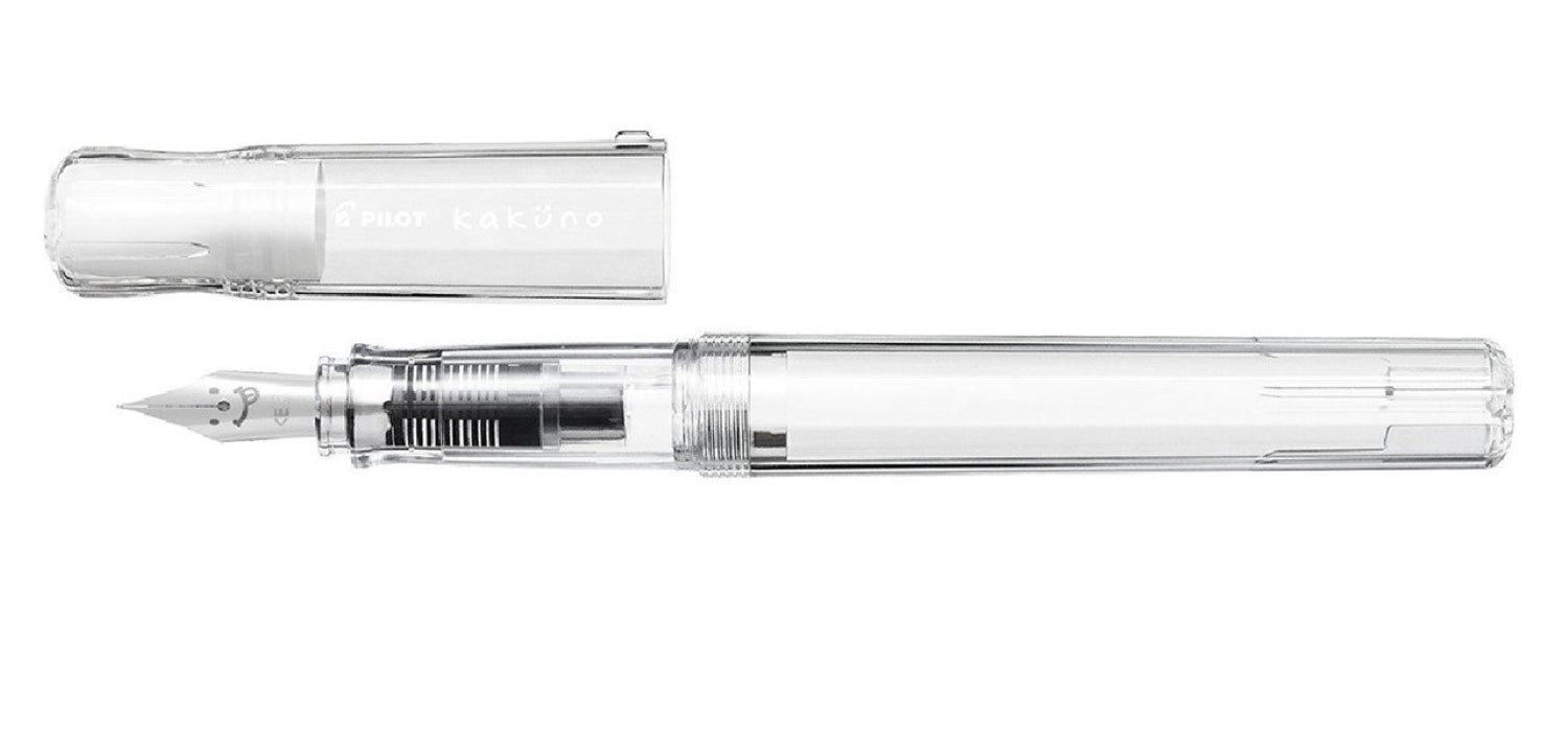 Pilot Kakuno Fountain Pen - Clear