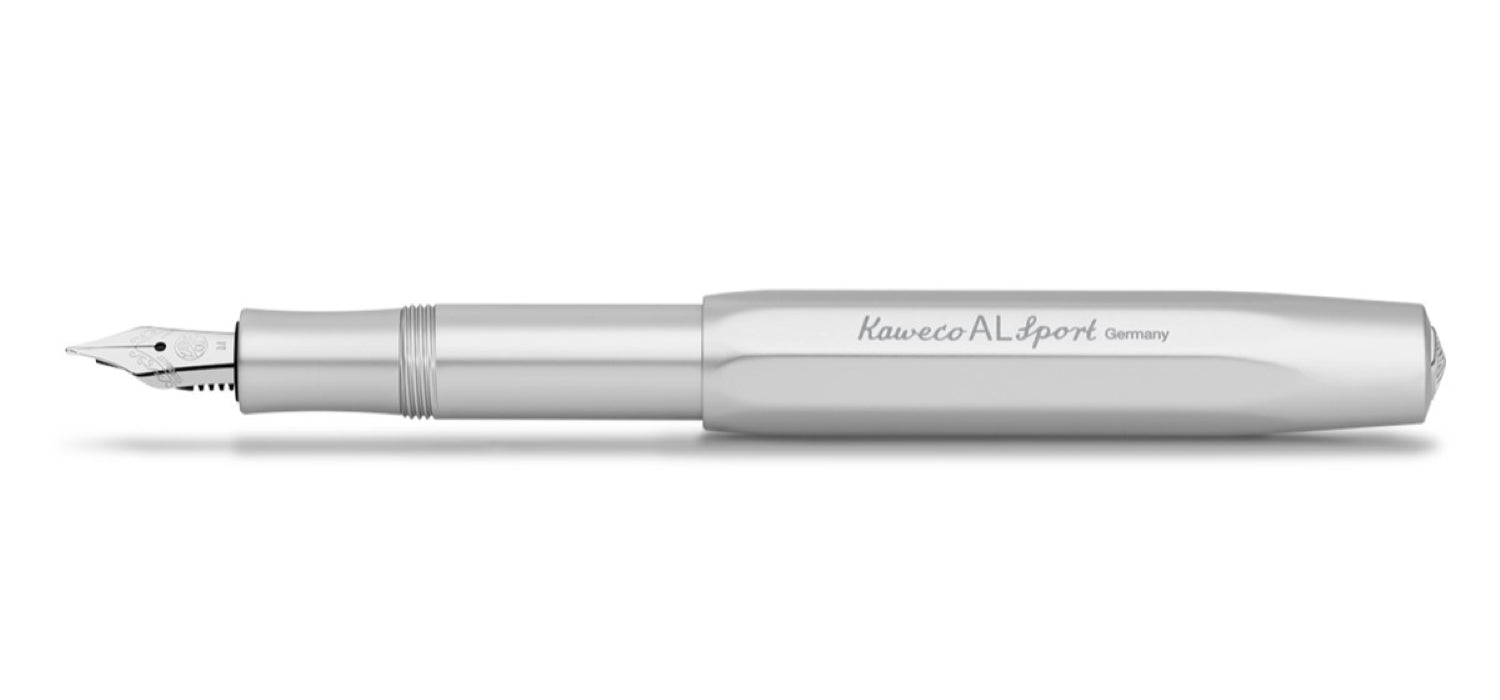 Kaweco AL Sport Fountain Pen - Matte Silver