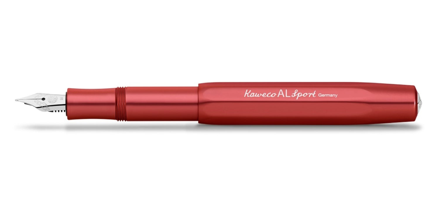 Kaweco AL Sport Fountain Pen Red Pen City