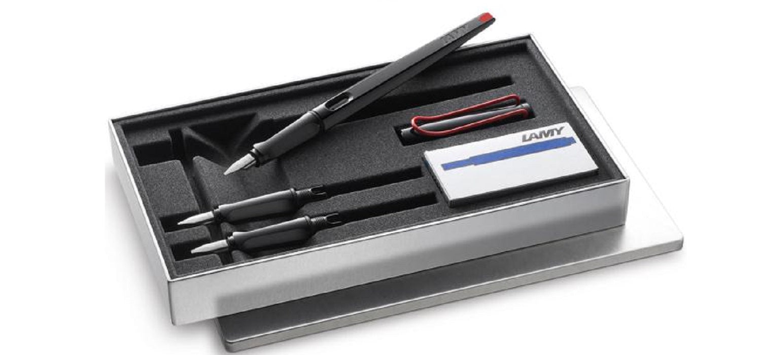 LAMY Joy Calligraphy Set - Black / Red Clip