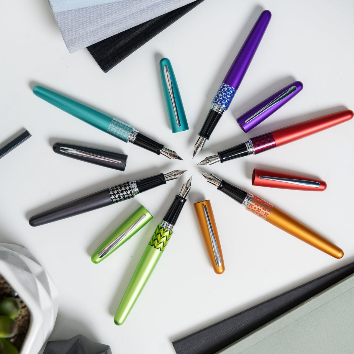 Pilot Metropolitan MR3 Fountain Pen - Aqua Dots
