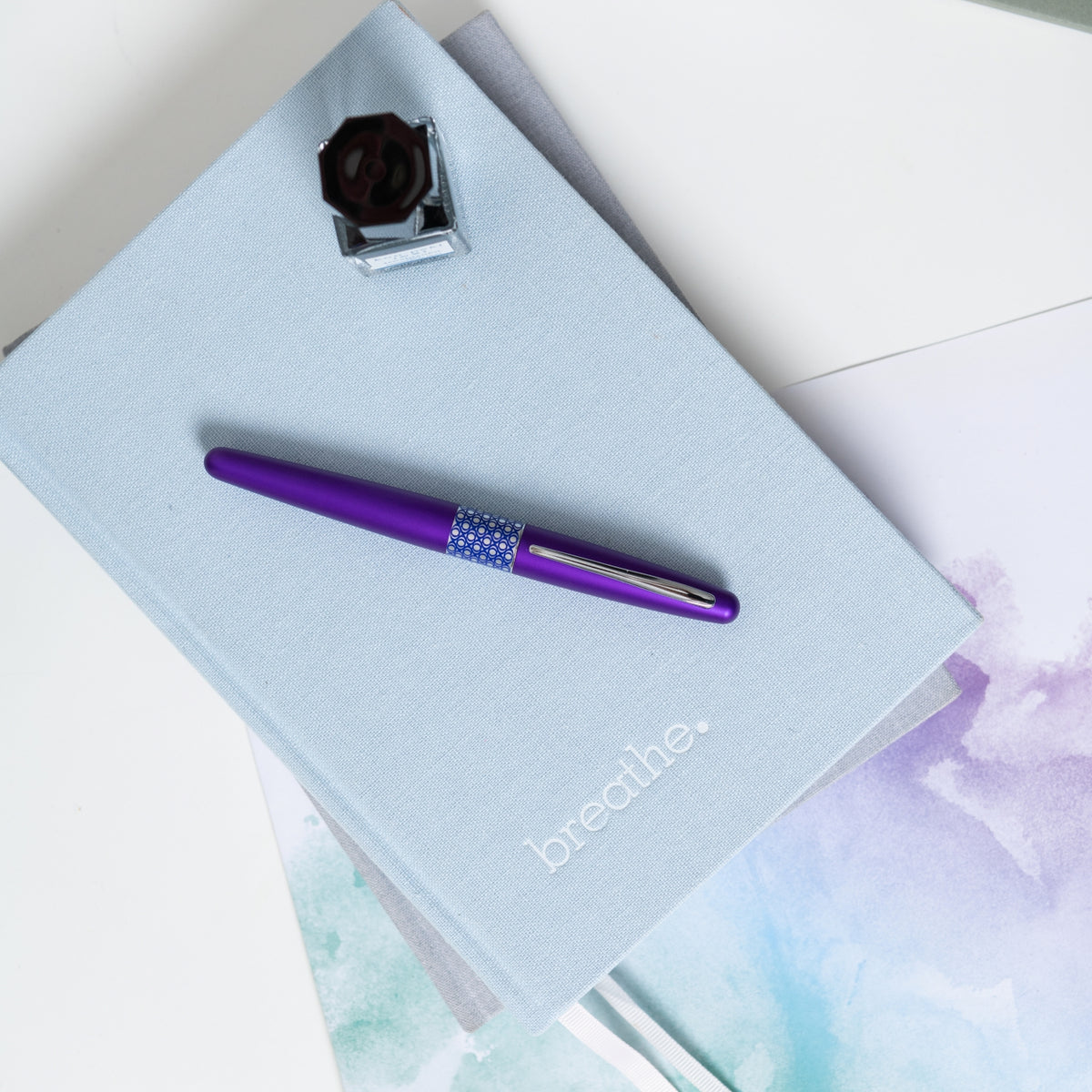 Pilot Metropolitan MR3 Fountain Pen - Violet Ellipse