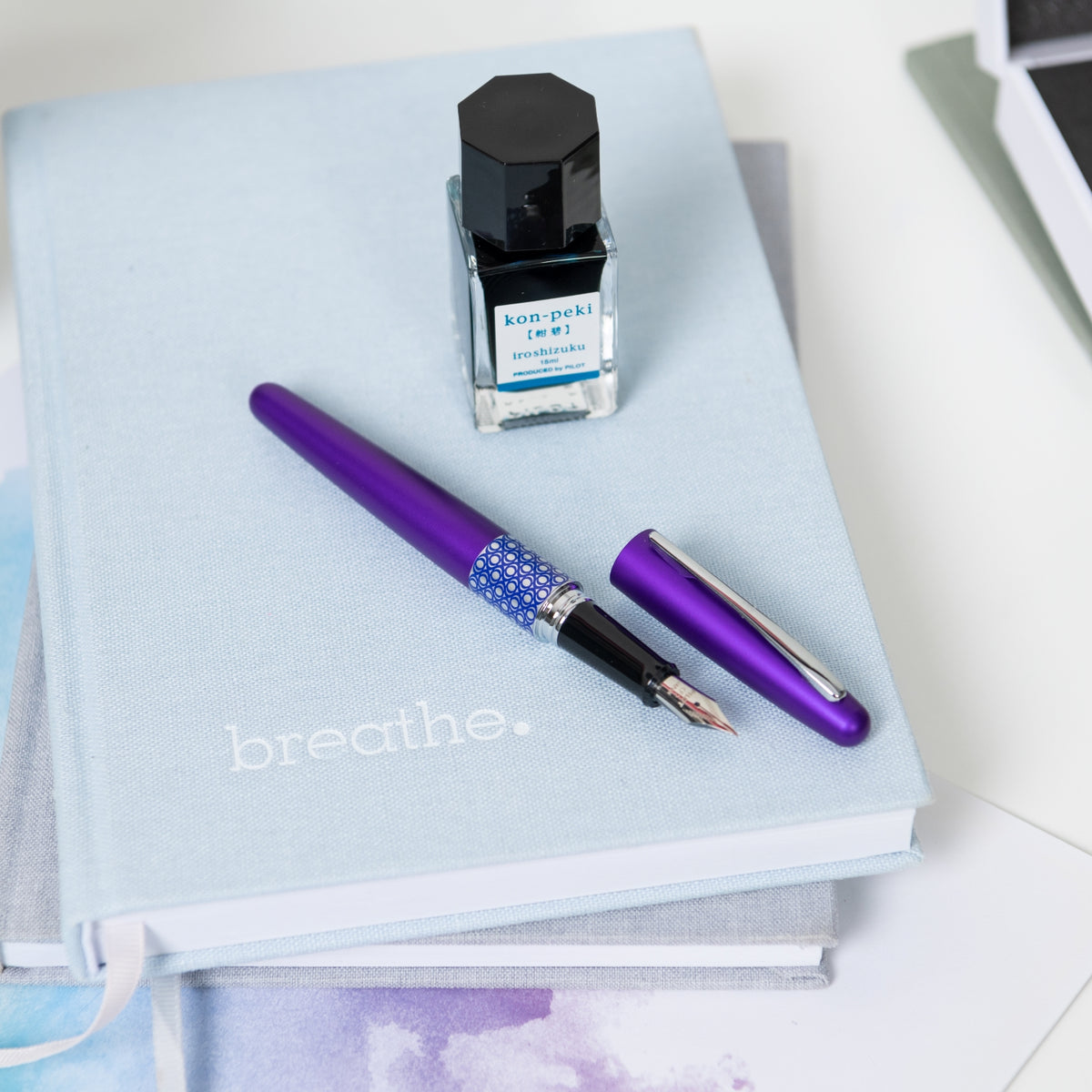 Pilot Metropolitan MR3 Fountain Pen - Violet Ellipse