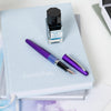 Pilot Metropolitan MR3 Fountain Pen & Iroshizuku Ink Gift Set - Violet Ellipse