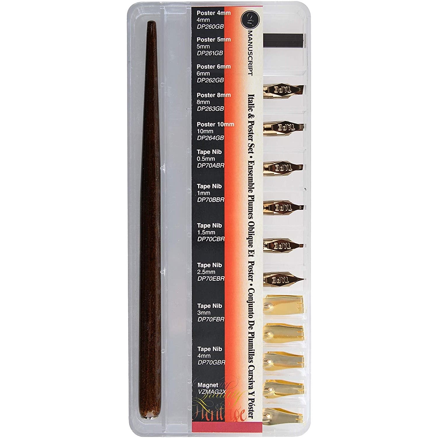 Manuscript Dip Pen Set Italic Poster Nib - Main Image