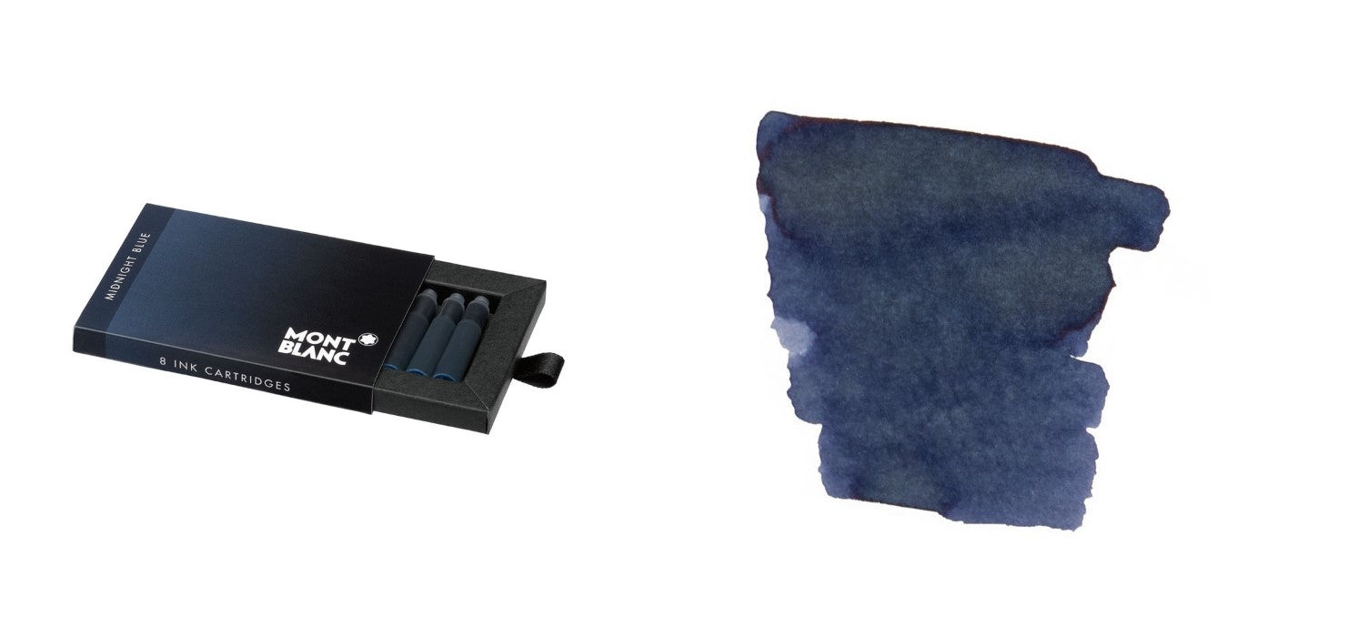 Montblanc Blue Black Montblanc Ink Cartridges Pack Of