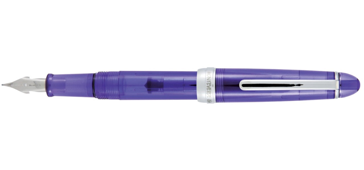 Monteverde Monza Fountain Pen Set Purple - Main Image