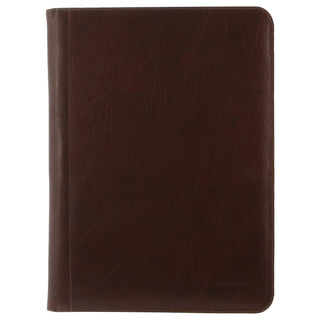 Pierre Cardin A4 Leather Business Compendium 3062 - Chocolate - BROWN
