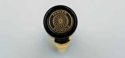 Parker Duofold International Fountain Pen - Godron Gold