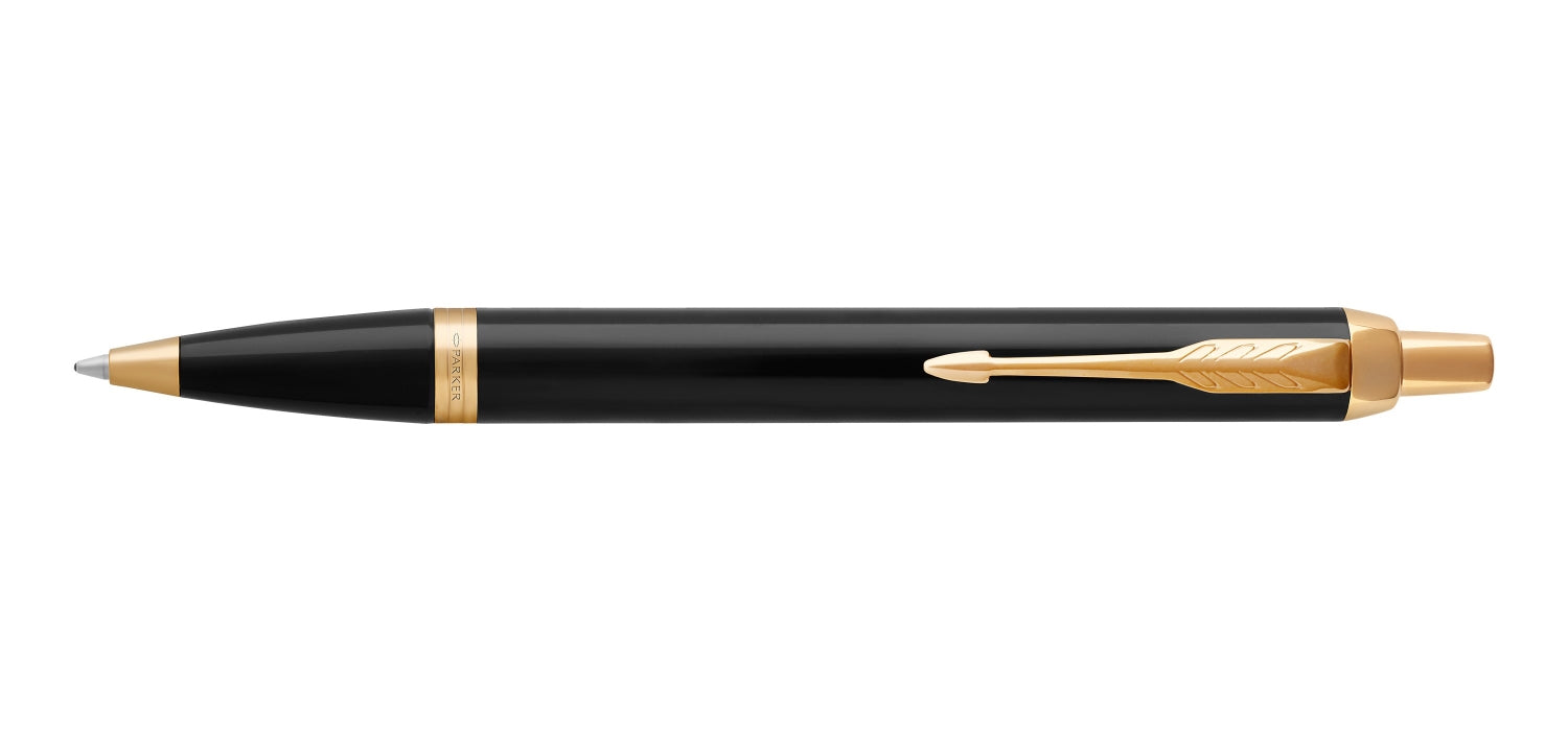 Parker IM Ballpoint Pen - Black / Gold Trim