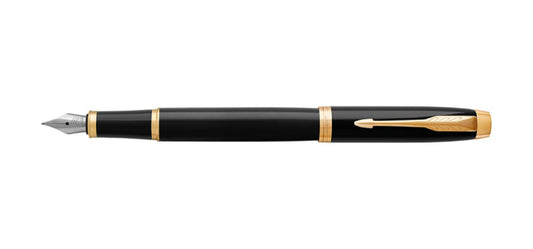 Parker IM Fountain Pen - Black / Gold Trim