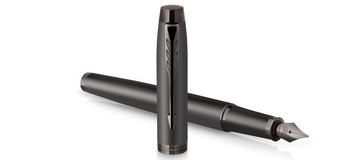 Parker IM Fountain Pen - Monochrome Titanium