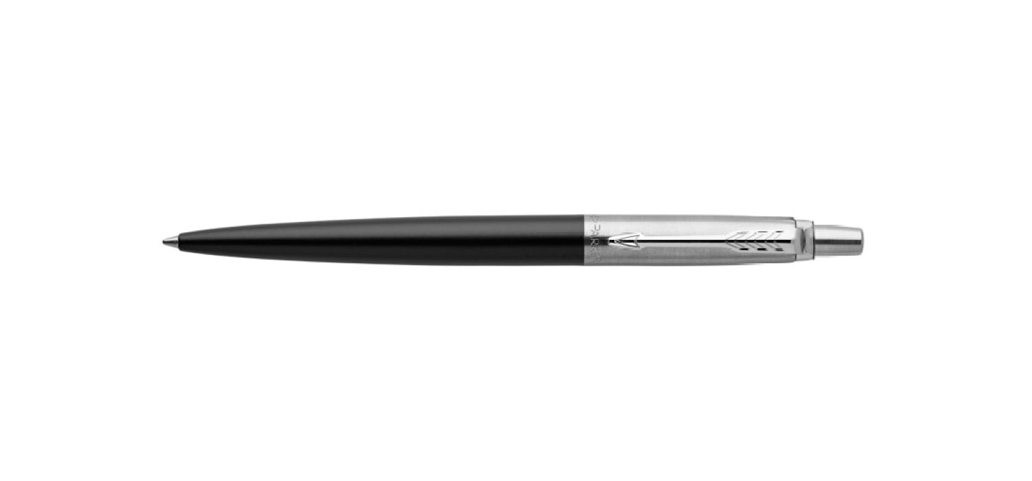 Parker Jotter Ballpoint Pen - Bond Street Black / Chrome Trim