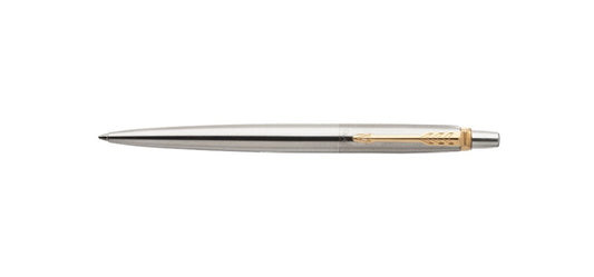 Parker Jotter Ballpoint Pen - Stainless Steel / Gold Trim