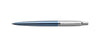 Parker Jotter Ballpoint Pen - Waterloo Blue / Chrome Trim