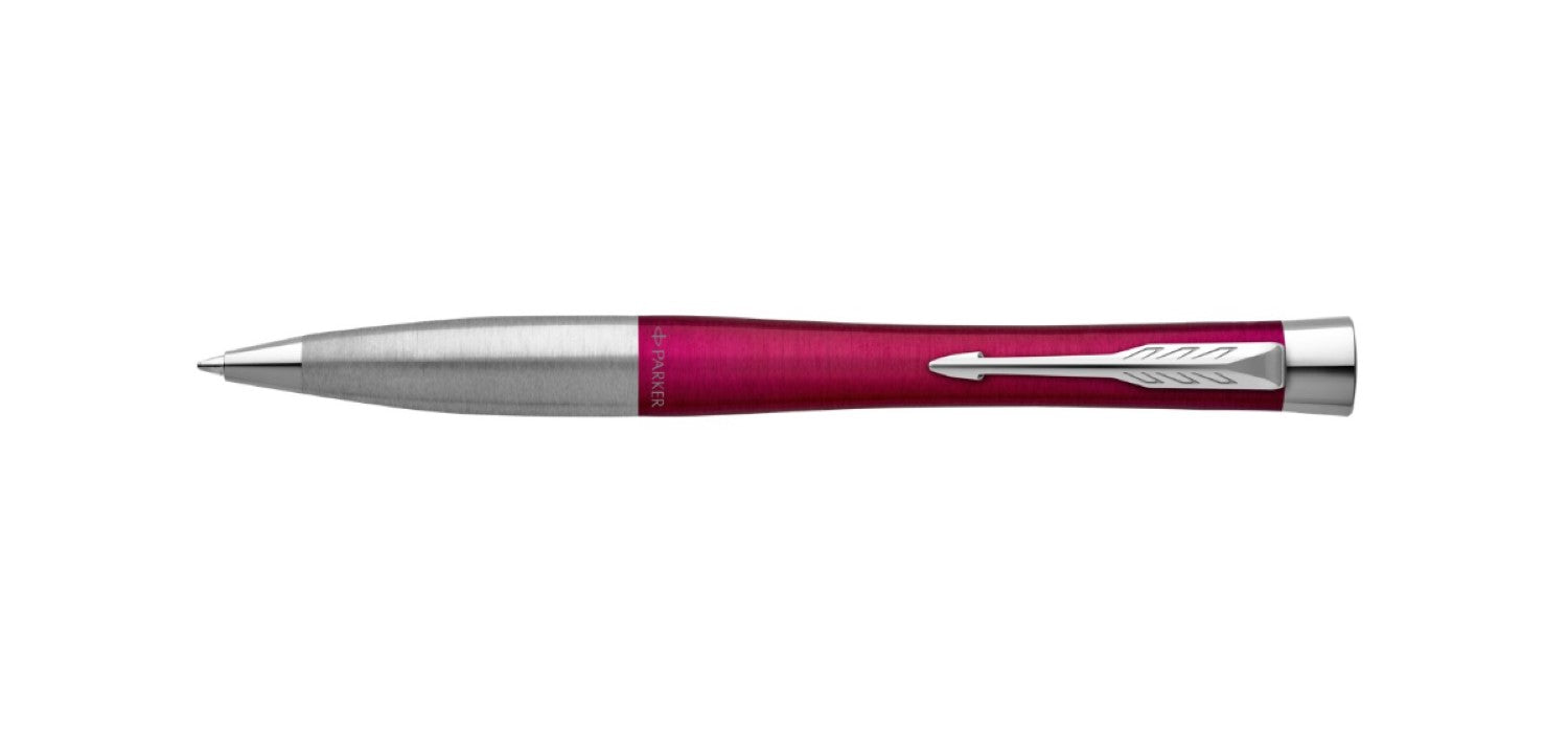 Parker Urban Ballpoint Pen - Vibrant Magenta / Chrome Trim