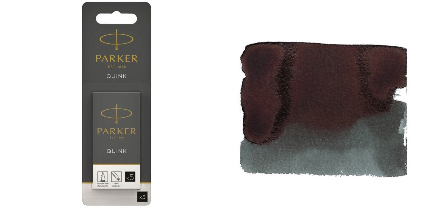 Parker Ink Cartridges Pack of 5 - Assorted Colours