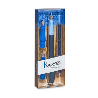 Kaweco Perkeo Calligraphy Set - Blue