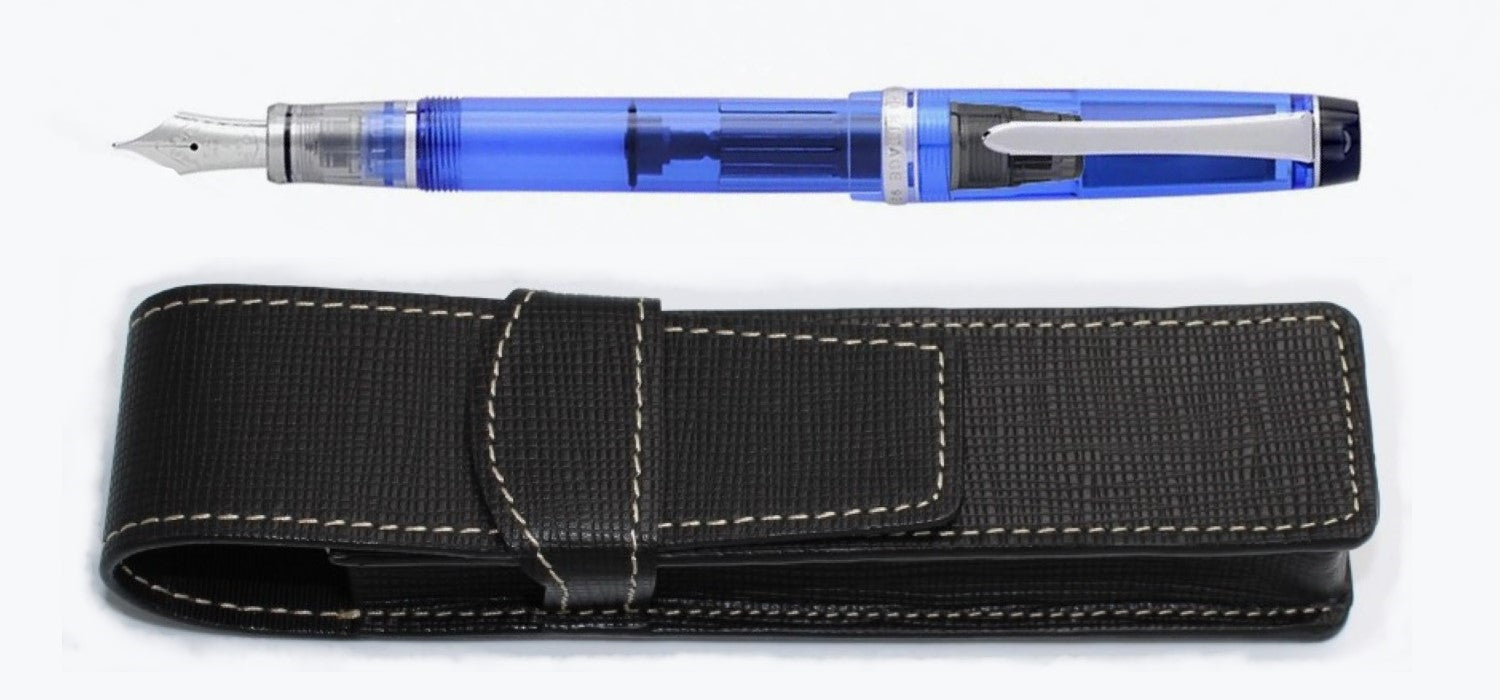 Pilot Custom Heritage 92 Fountain Pen Gift Set with Pouch - Blue