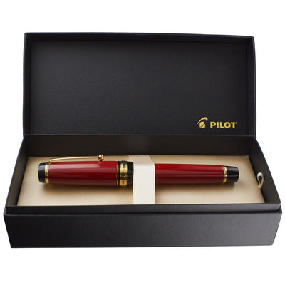 Pilot Custom Urushi Fountain Pen - Red