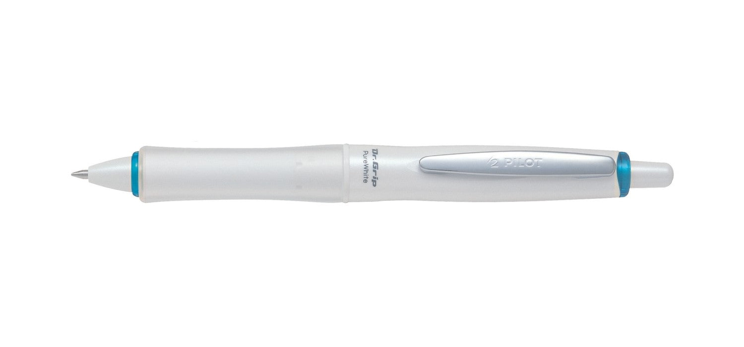 Pilot Dr Grip Ballpoint Pen Pure White - Main Image